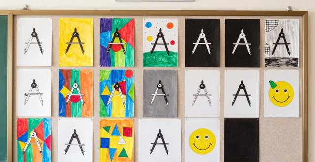 圆规定制创意画_利用圆规设计图案_圆规操作技巧