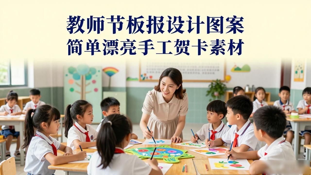童心港湾教师节活动_感恩教师节手工贺卡制作_教师节板报设计图案大全