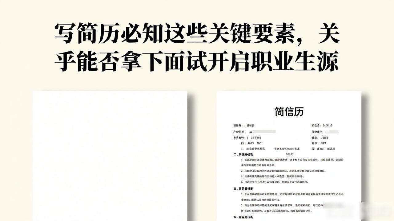 简历排版设计_简历写作技巧_如何写一份成功的简历