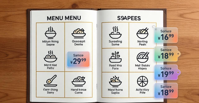餐饮菜单设计排版_吸引顾客的菜单布局_菜单设计技巧