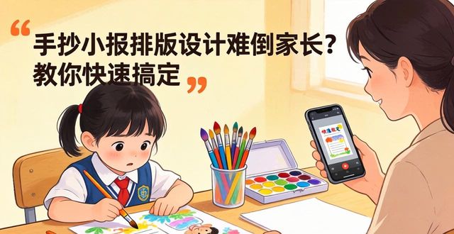 小报排版设计_手抄报怎么做_手抄报家长代笔问题