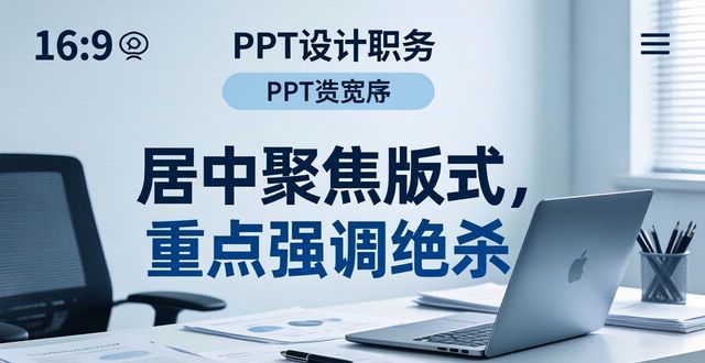 数据汇报左右分栏版式_职场PPT版式_简洁排版设计