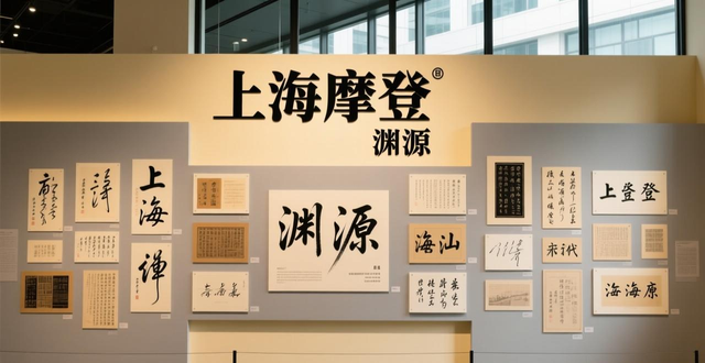 中西文字体设计_上海排版设计_上海摩登体