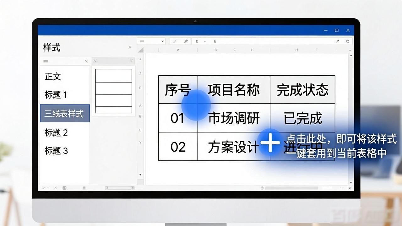 制作三线表方法_论文三线表制作教程_word文档边框设计图案