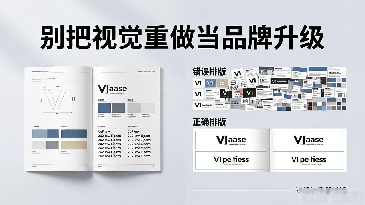 vi设计手册排版_重新做VI不等于品牌升级_品牌升级与VI重做的区别