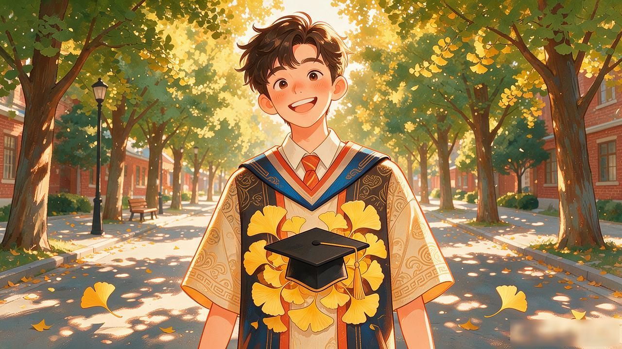 北京科技大学专属学位服特色_毕业文化衫设计图案_高校新版学位服设计