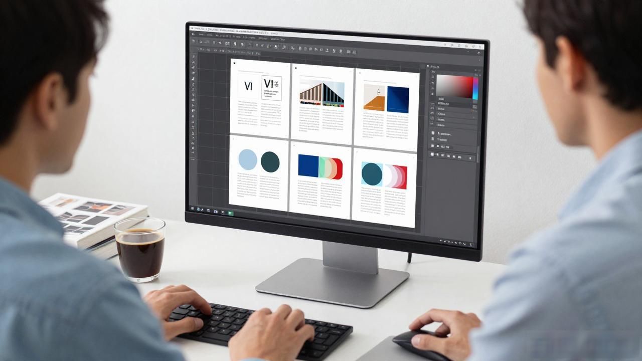 VI手册设计步骤_Adobe Illustrator VI手册制作_国外vi手册排版设计