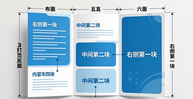 折页设计 排版_三折页设计尺寸出血线_三折页版面布局安全距离