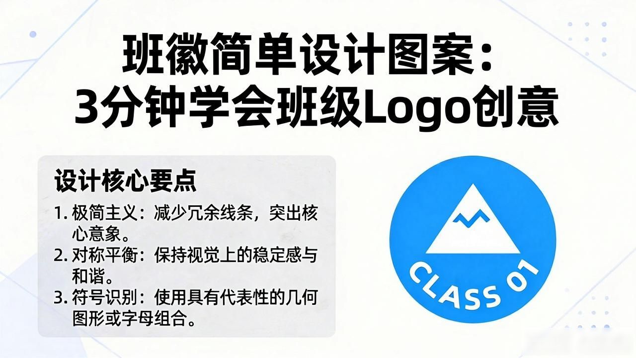 如何设计一个好班徽_班徽简单设计图案大全_班徽设计图案大全