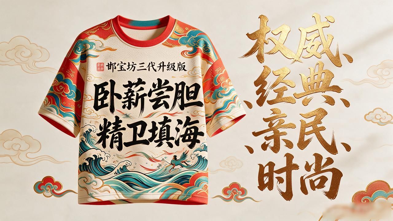 传统文化衫设计图案_邯郸成语文化衫_穿成语上身体验