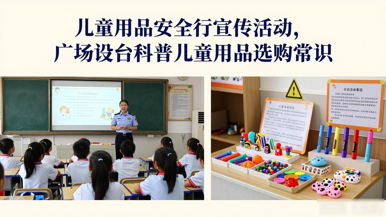 儿童 创意展板排版设计_儿童用品安全行_衡阳市儿童用品安全宣传