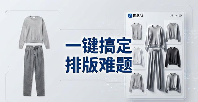 详情页排版设计_服装电商详情页一键生成_图然AI服装设计