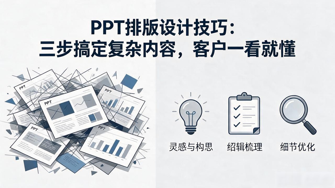 PPT大段文字页优化_ppt排版设计技巧_PPT复杂页面排版